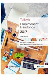 Tolley's Employment Handbook - Slade, Mrs Justice