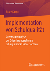 Implementation von Schulqualit&auml;t - Beate Kasper