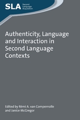Authenticity, Language and Interaction in Second Language Contexts - 