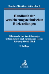 Handbuch der versicherungstechnischen R&uuml;ckstellungen - Jan Boetius, Frederik Boetius, Joachim K&ouml;lschbach