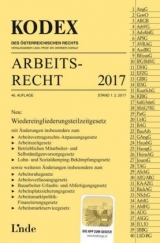 KODEX Arbeitsrecht 2017 - Stech, Edda; Ercher-Lederer, Gerda; Doralt, Werner