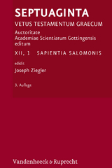 Septuaginta. Band 12,1 - 