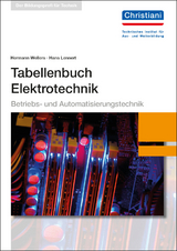 Tabellenbuch Elektrotechnik - Wellers, Hermann; Lennert, Hans