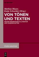 Von T&ouml;nen und Texten - 