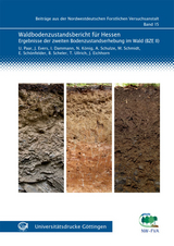 Waldbodenzustandsbericht f&uuml;r Hessen - Uwe Paar, Jan Evers, Inge Damman