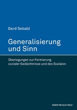 Generalisierung und Sinn - Gerd Sebald