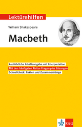 Klett Lektürehilfen William Shakespeare, Macbeth - 
