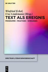 Text als Ereignis - 