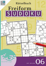 Freiform-Sudoku R&auml;tselbuch 06