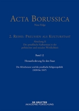 Herausforderung f&uuml;r den Staat