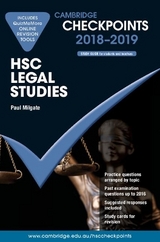 Cambridge Checkpoints HSC Legal Studies 2018-19 and Quiz Me More - Milgate, Paul