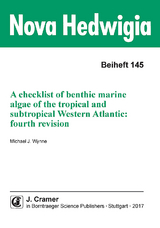 A checklist of benthic marine algae of the tropical and subtropical Western Atlantic: fourth revision - Michael J. Wynne