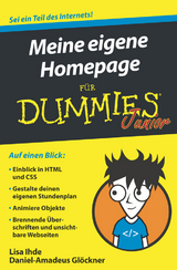 Meine eigene Homepage für Dummies Junior - Lisa Ihde, Daniel-Amadeus J. Glöckner