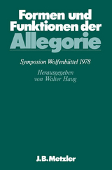 Formen und Funktionen der Allegorie - 