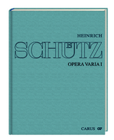 Heinrich Sch&uuml;tz: Opera varia I - 