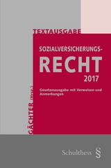 Textausgabe Sozialversicherungsrecht 2017 - 