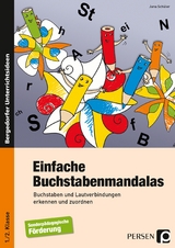 Einfache Buchstabenmandalas - Jana Sch&uuml;ler