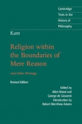 Kant: Religion within the Boundaries of Mere Reason - Kant, Immanuel