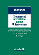 Steuerrecht international t&auml;tiger Unternehmen - 