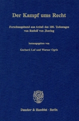 Der Kampf ums Recht. - 