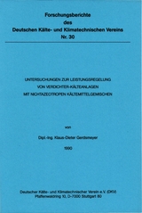 Untersuchungen zur Leistungsregelung von Verdichter-K&auml;lteanlagen mit nichtazeotropen K&auml;ltemittelgemischen