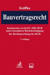 Bauvertragsrecht - 