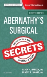 Abernathy's Surgical Secrets - Harken, Alden H.; Moore, Ernest E.