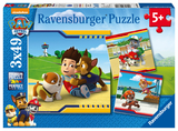 Ravensburger Kinderpuzzle - 09369 Helden mit Fell - Puzzle f&uuml;r Kinder ab 5 Jahren, Paw Patrol Puzzle mit 3x49 Teilen