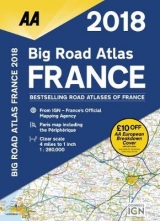 AA Big Road Atlas France - AA Publishing