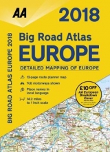 AA Big Road Atlas Europe - AA Publishing