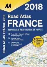 AA Road Atlas France - AA Publishing