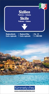 Sizilien Regionalkarte Italien Nr. 15 - 