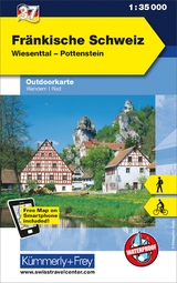 Fränkische Schweiz Outdoorkarte Deutschland Nr. 37 - 