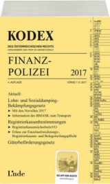 KODEX Finanzpolizei 2017 - Lehner, Wilfried; Doralt, Werner