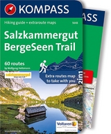 KOMPASS Wanderf&uuml;hrer 5648 Salzkammergut BergeSeen Trail, englische Ausgabe - Wolfgang Heitzmann