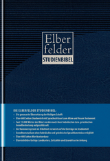 Elberfelder Studienbibel, Kunstleder, mit Sprachschl&uuml;ssel und Handkonkordanz