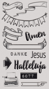 Bible Art Journaling Stempelset "Basics"