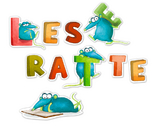 Leseratte Otilie. Das ABC-Stickerheft