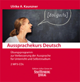 Aussprachekurs Deutsch - Kaunzner, Ulrike A.