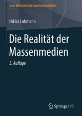 Die Realit&auml;t der Massenmedien - Niklas Luhmann
