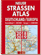 Neuer Stra&szlig;enatlas Deutschland/Europa 2018/2019