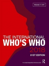 The International Who's Who 2018 - Publications, Europa