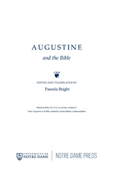 Augustine and the Bible