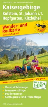 Kaisergebirge, Kufstein - St. Johann i.T., Hopfgarten - Kitzb&uuml;hel