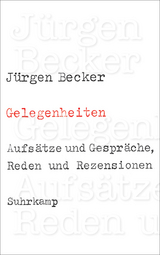 Gelegenheiten - J&uuml;rgen Becker