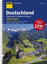 ADAC Superstraßen Deutschland, Österreich, Schweiz & Europa 2018/2019 1:200 000 - 