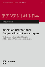 Actors of International Cooperation in Prewar Japan - Kuniyuki Terada