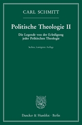 Politische Theologie II. - Carl Schmitt