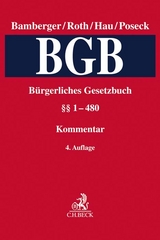 B&uuml;rgerliches Gesetzbuch Band 1: &sect;&sect; 1-480 - 
