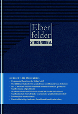 Elberfelder Bibel 2006 Kunstleder blau